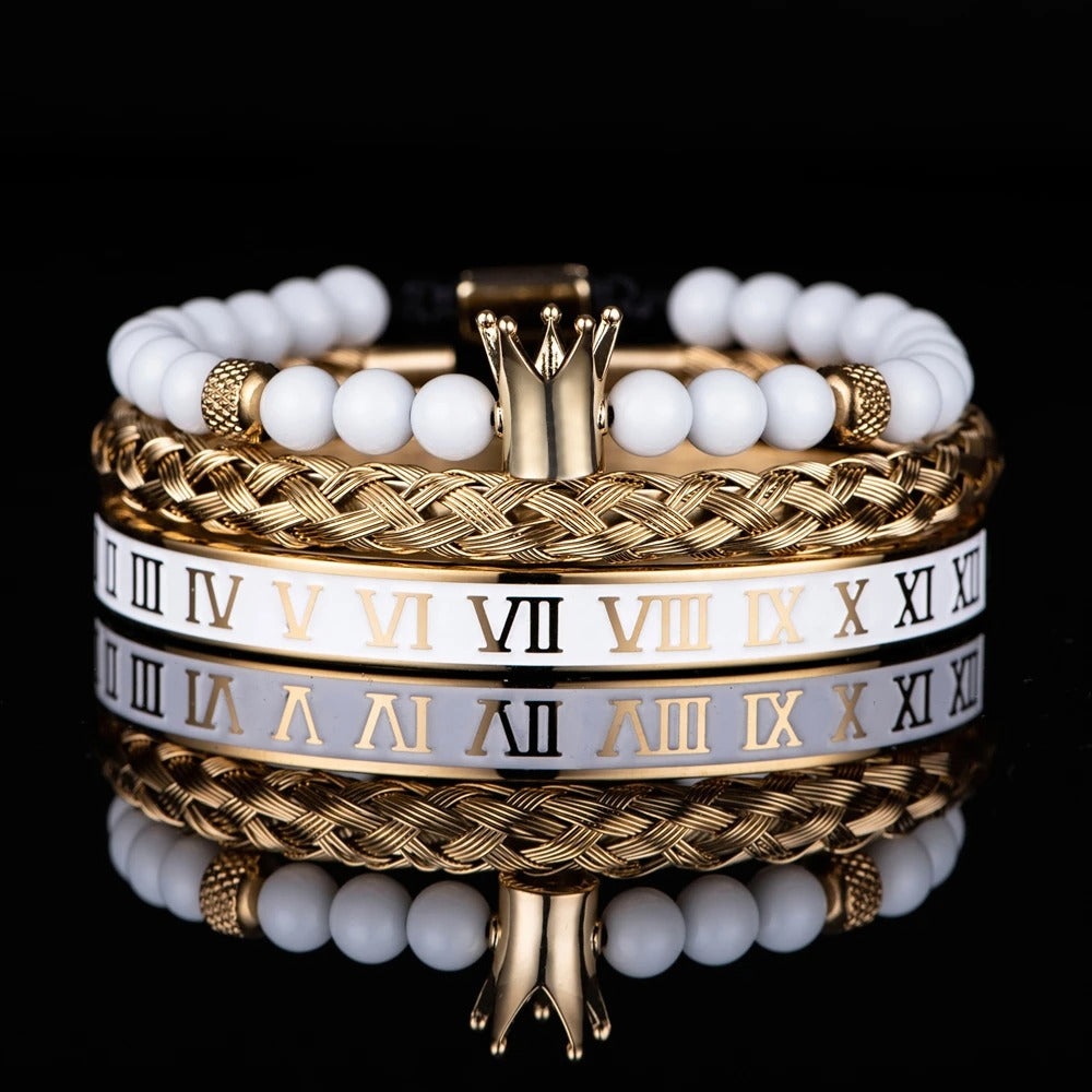 Edelstahl Armband Set "Bracciale Teschio no.532" - PITANI