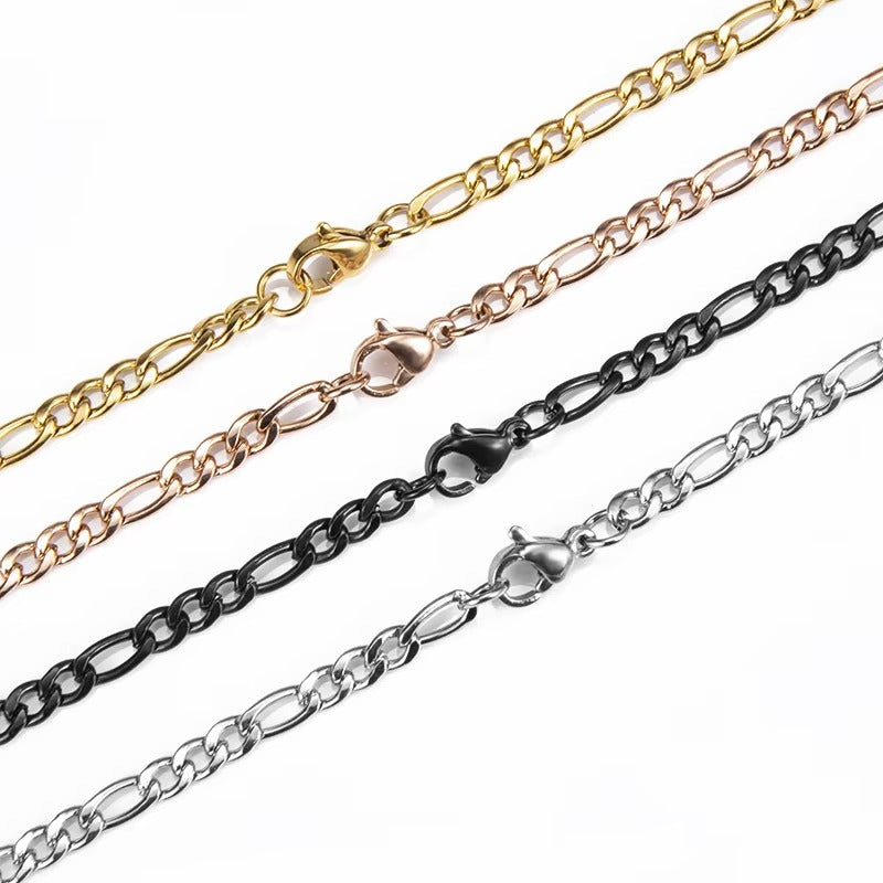Edelstahl Halskette "Collana a catena da uomo no.4222" - PITANI