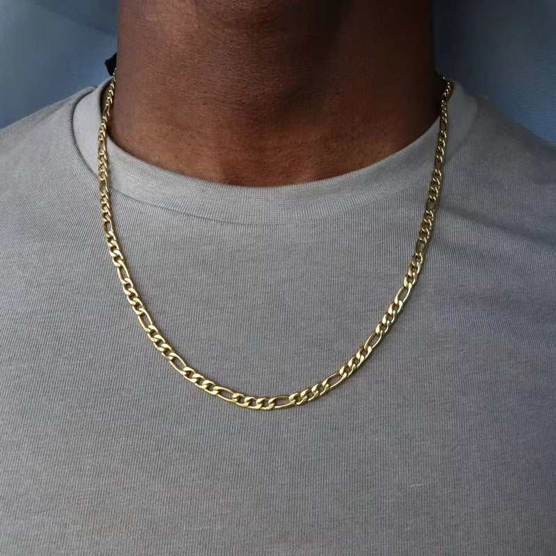 Edelstahl Halskette "Collana a catena da uomo no.4222" - PITANI