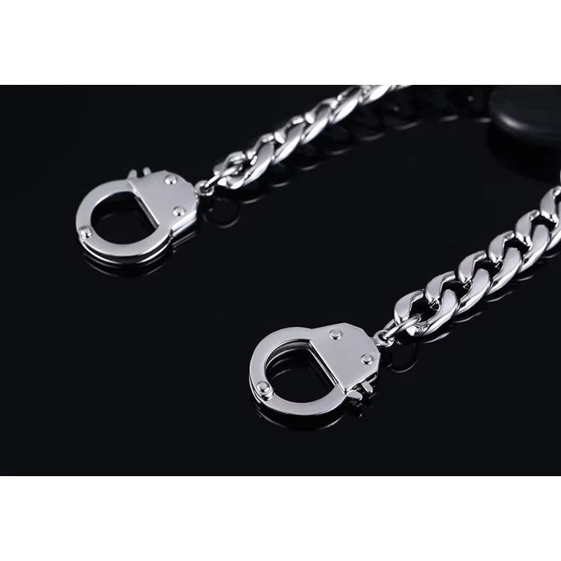 Edelstahl Armband in Handschellen Optik "Bracciale con manette no.5322" - PITANI