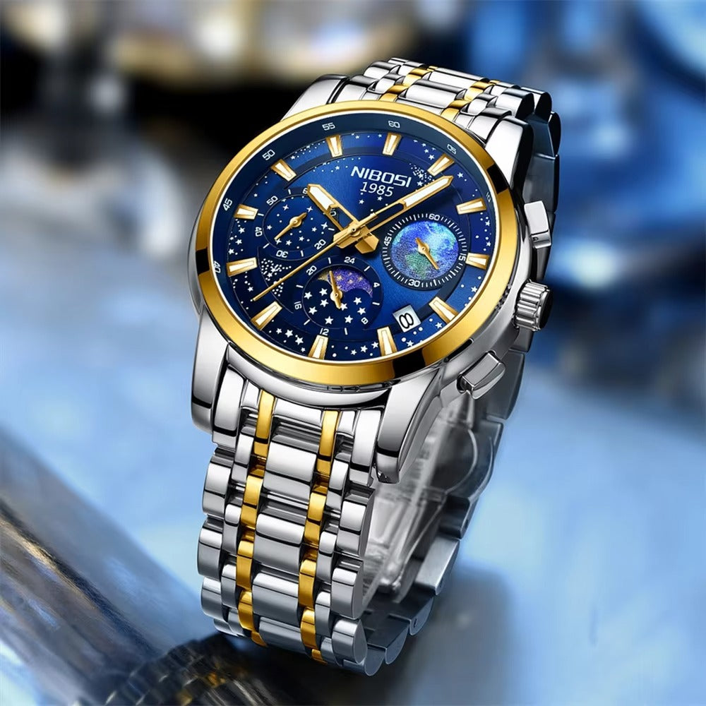 Edelstahl Armbanduhr "Cronografo alla moda al quarzo no.4162" - PITANI