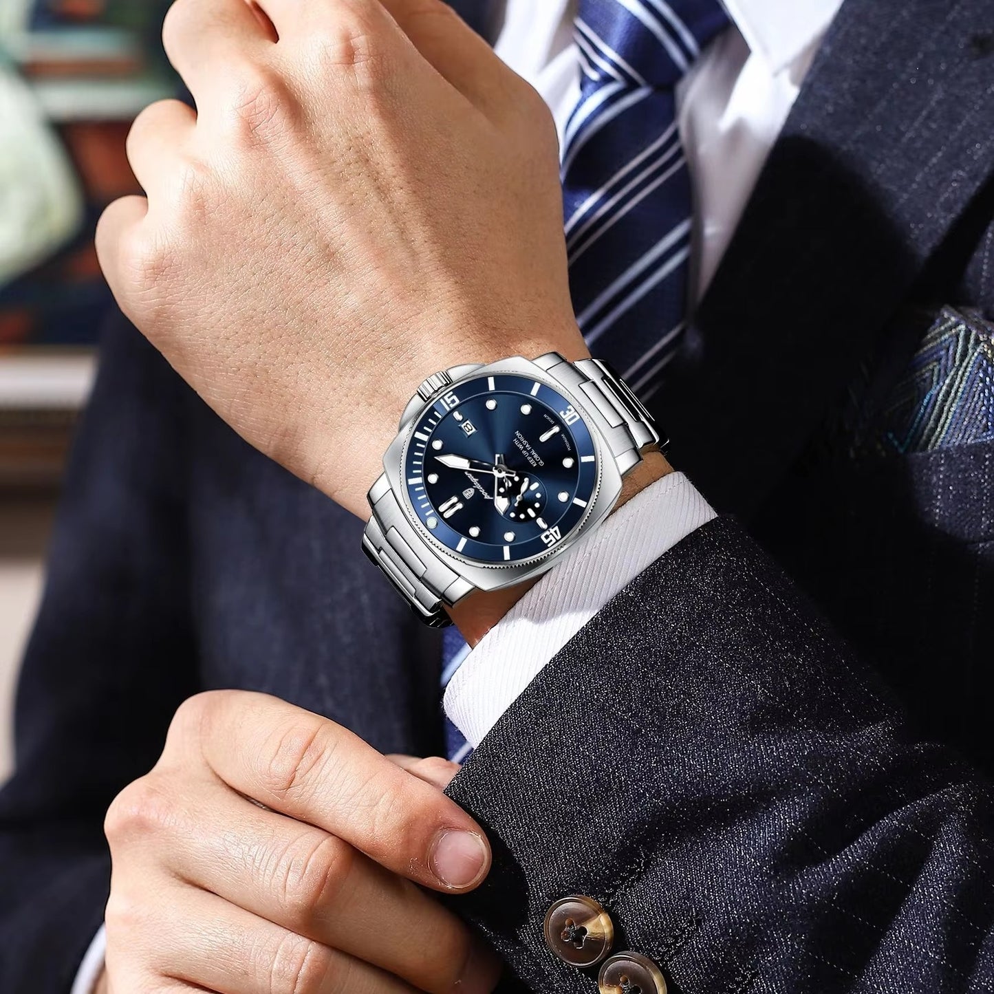 Edelstahl Armbanduhr "Uomo sportivo di lusso no.4178" - PITANI