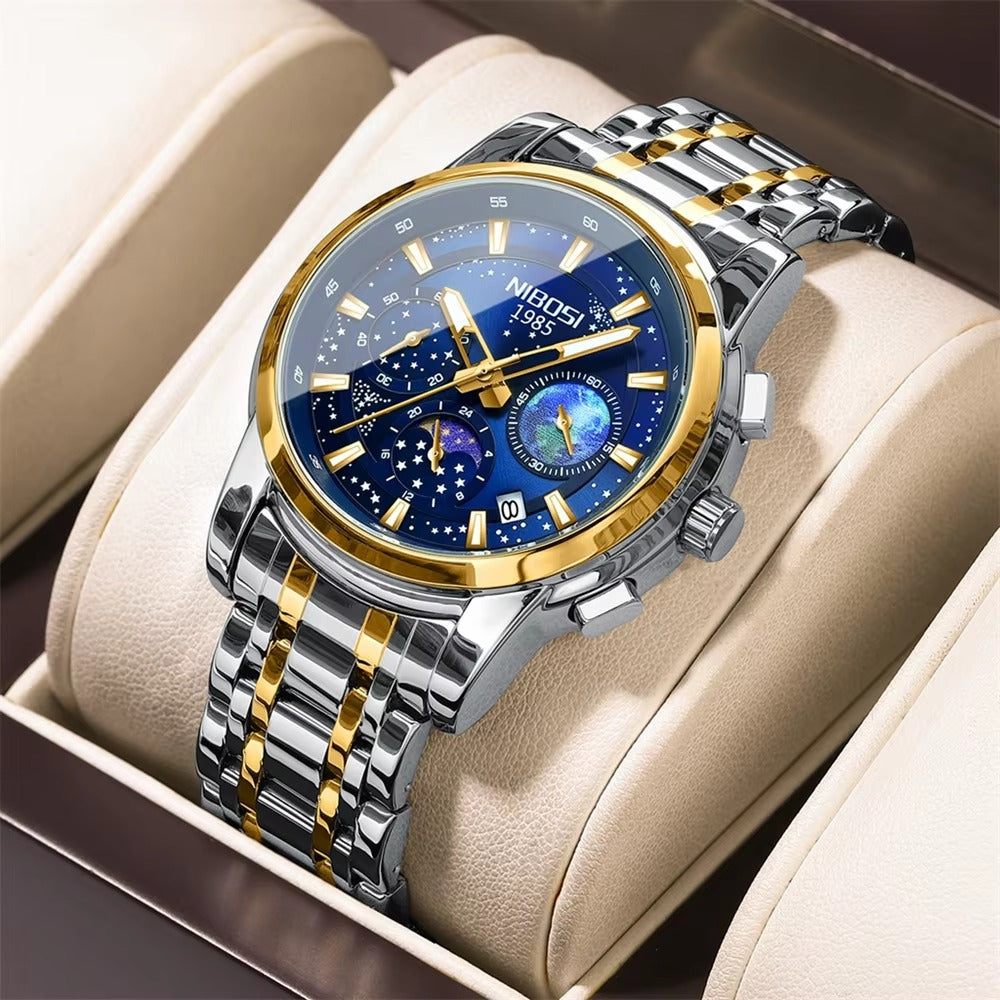 Edelstahl Armbanduhr "Cronografo alla moda al quarzo no.4162" - PITANI