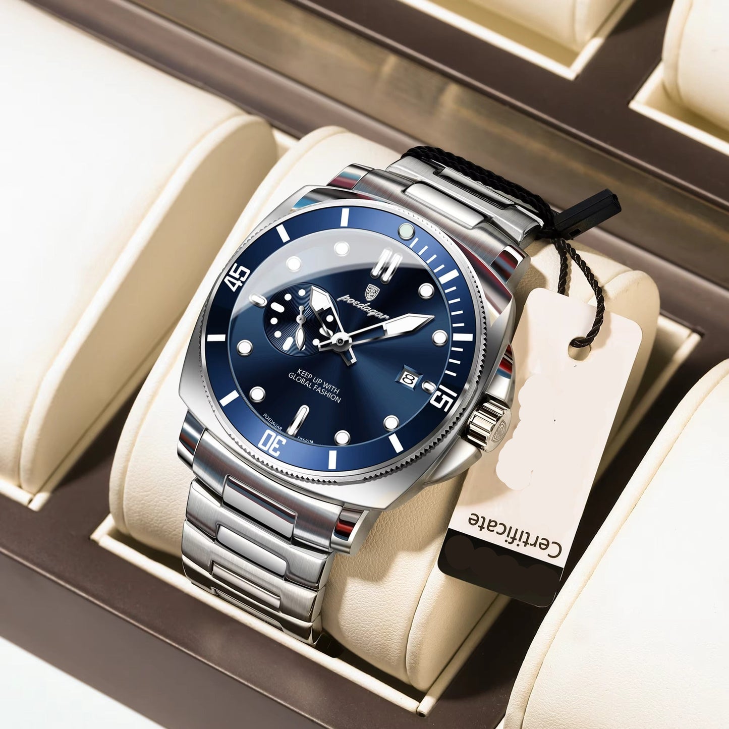 Edelstahl Armbanduhr "Uomo sportivo di lusso no.4178" - PITANI