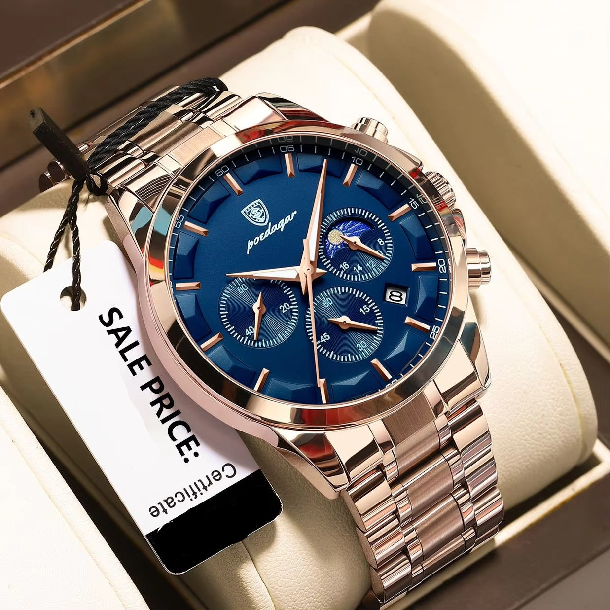 Edelstahl Armbanduhr "Luminoso impermeabile militare no.4171" - PITANI