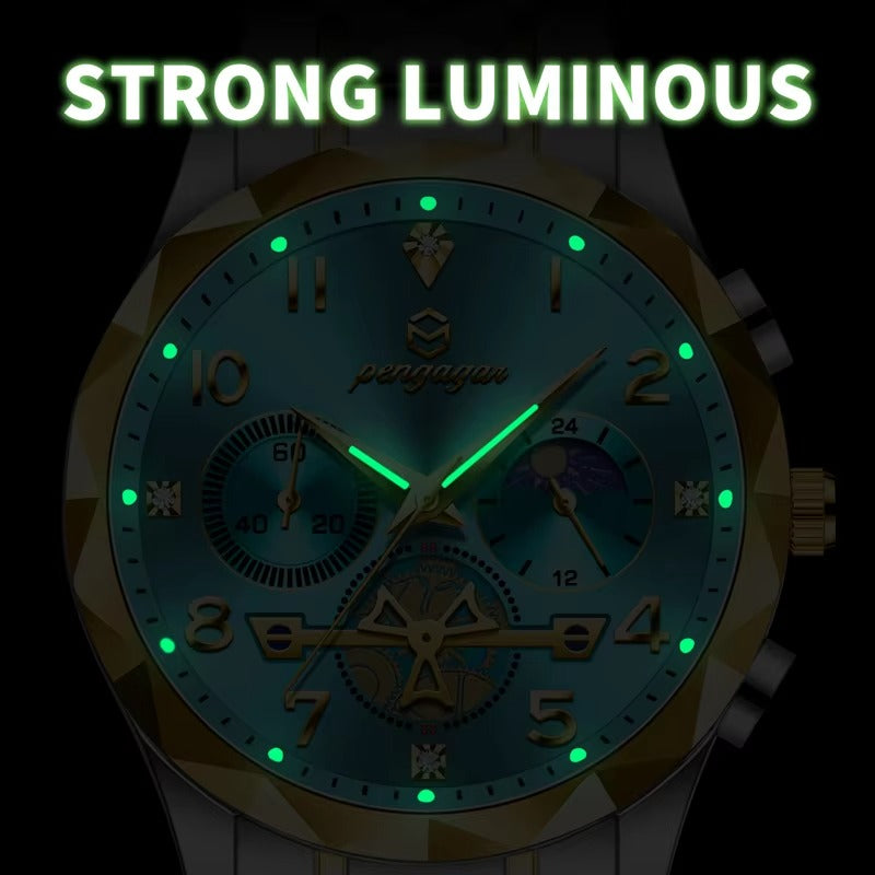 Edelstahl Armbanduhr "Orologio da polso in acciaio inossidabile no.4166" - PITANI