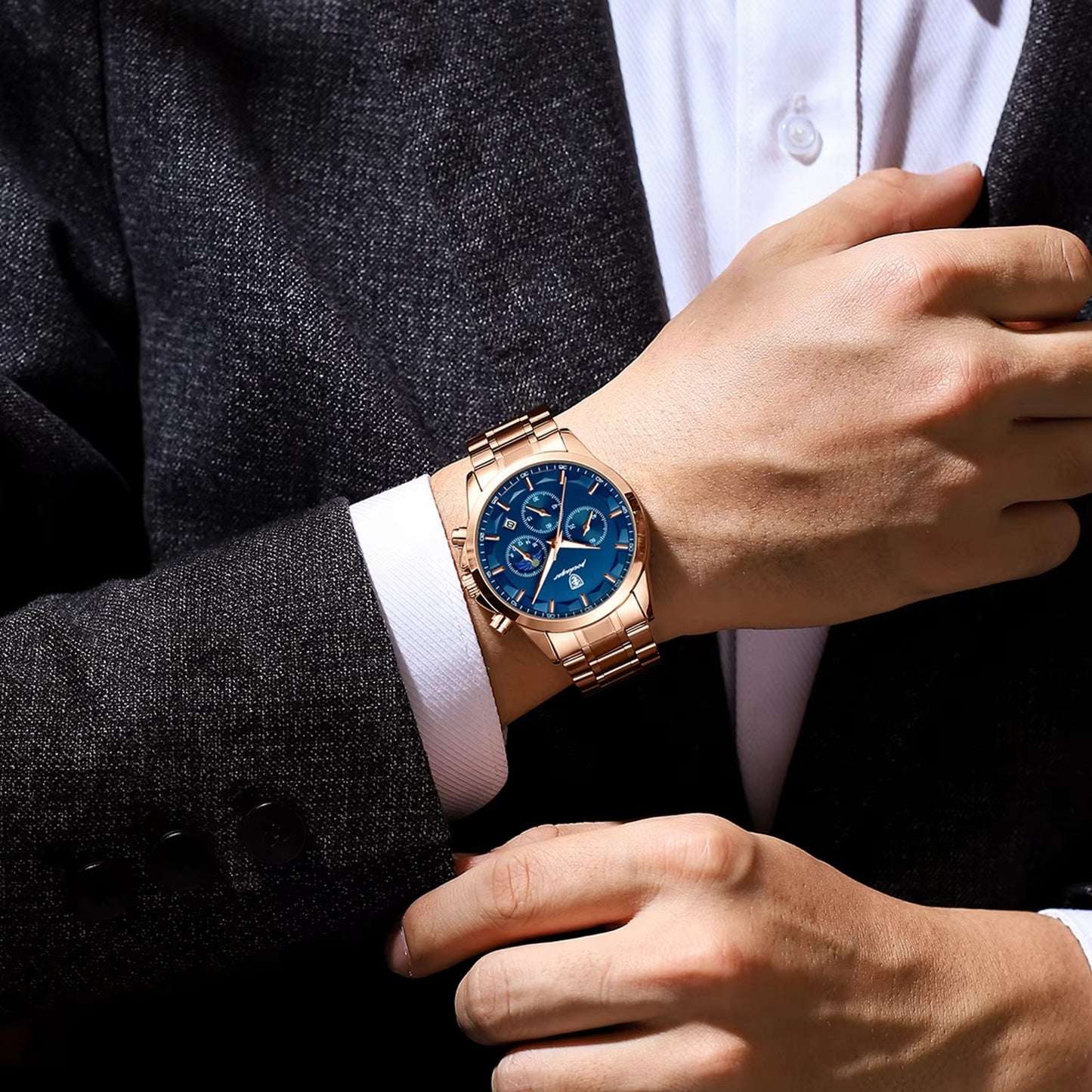 Edelstahl Armbanduhr "Luminoso impermeabile militare no.4171" - PITANI