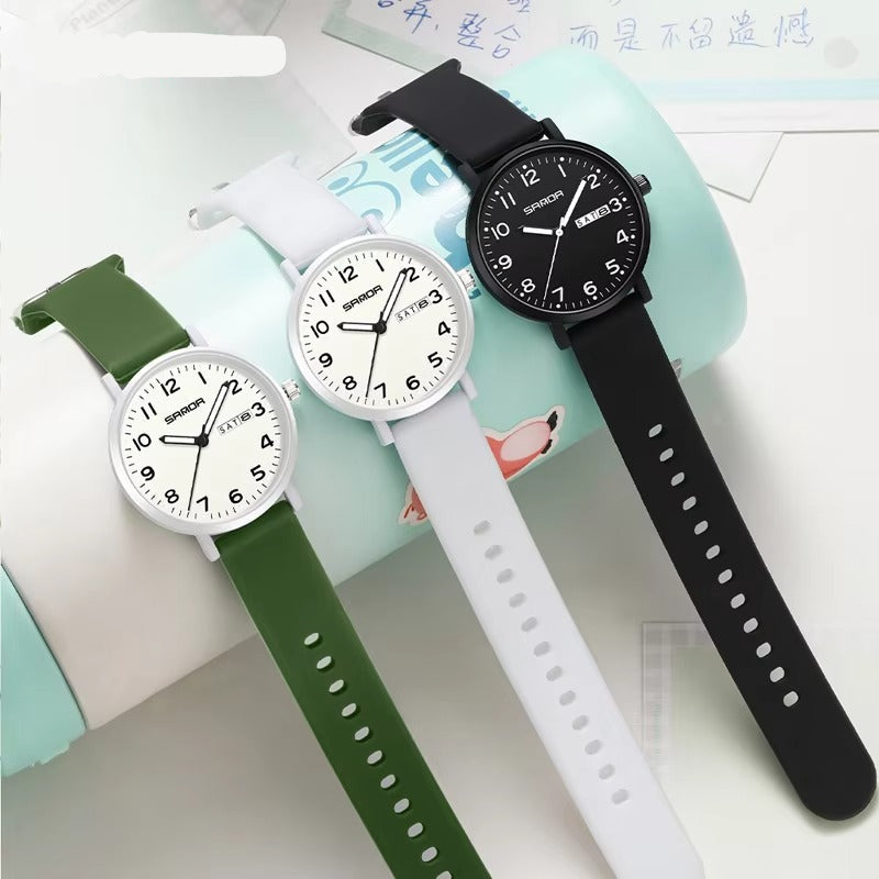 Schlichte minimalistische Armbanduhr "Cinghia in tela no.3246“ - PITANI