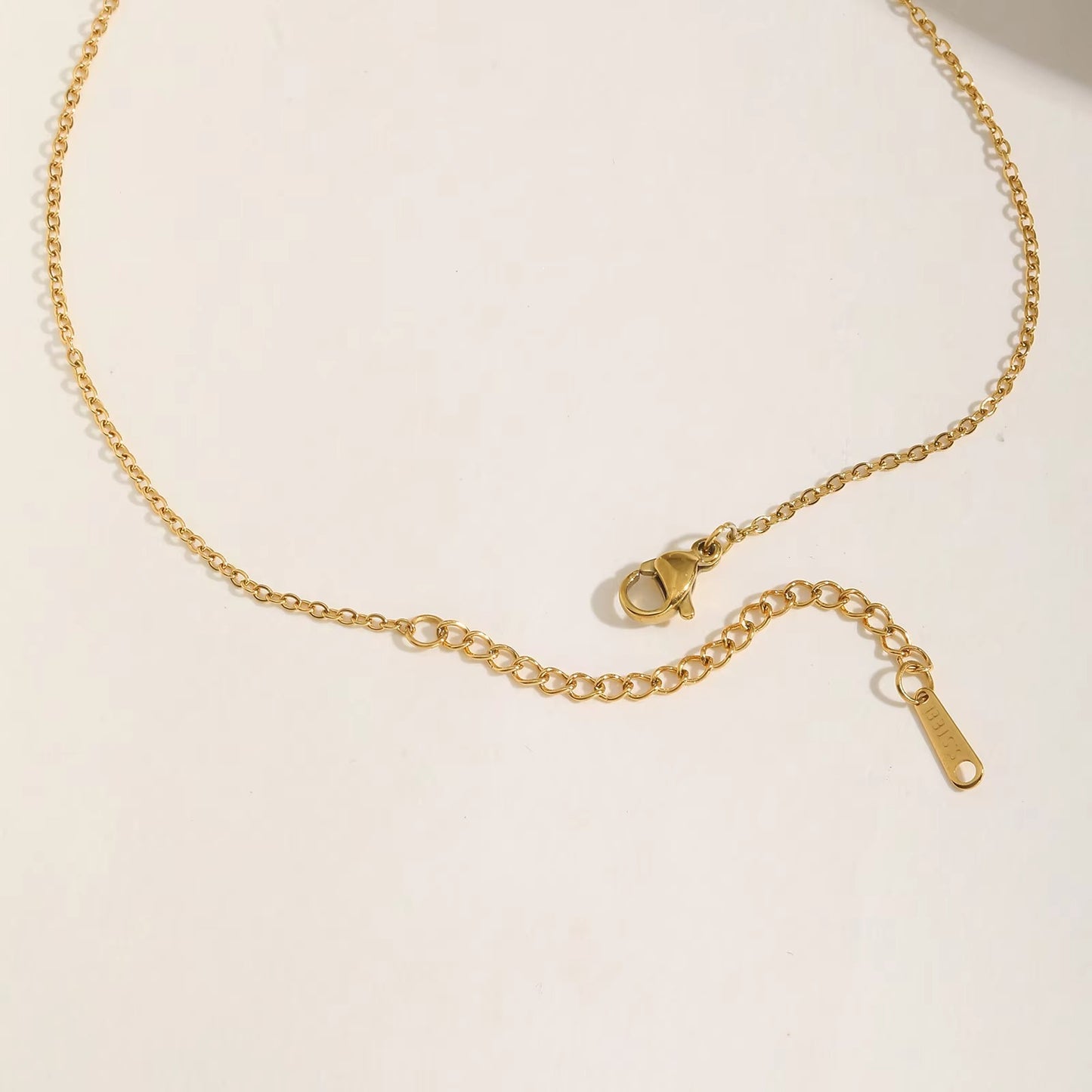 Edelstahl Halskette mit Doppelherz " Carino semplice inossidabile no.4206" - PITANI