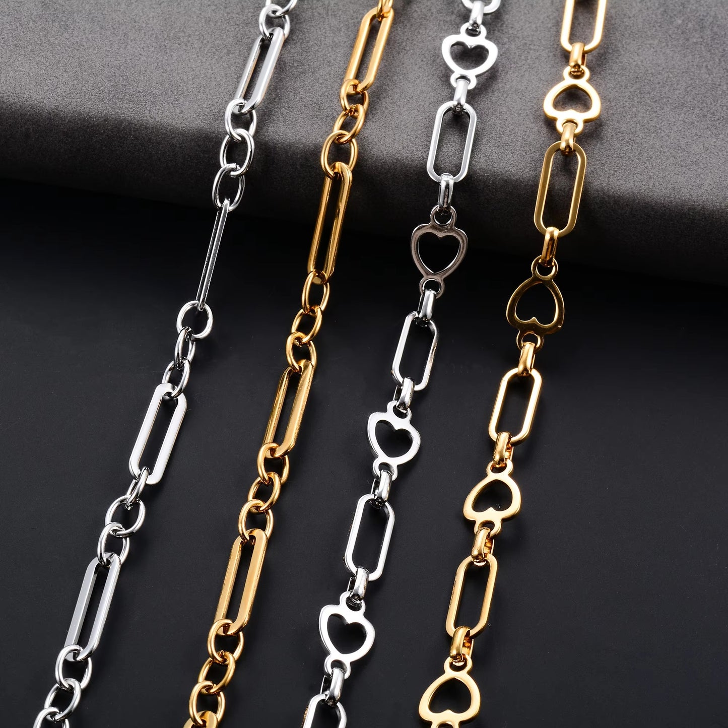 Edelstahl Halskette "Accessori per gioielli in metallo da uomo no.4199" - PITANI