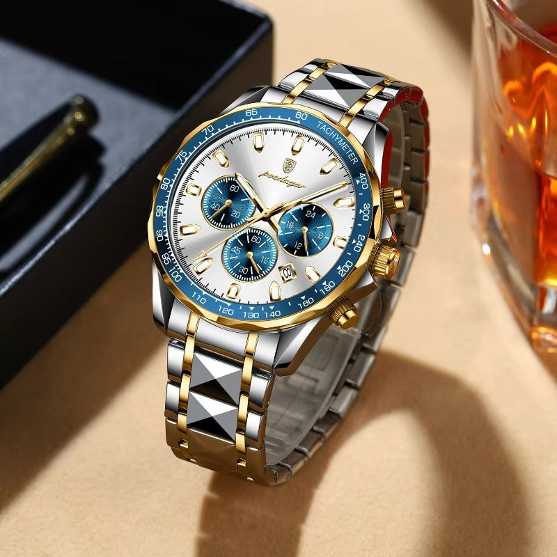 Edelstahl Armbanduhr "Orologio da uomo con orologio a lancetta no.4172" - PITANI