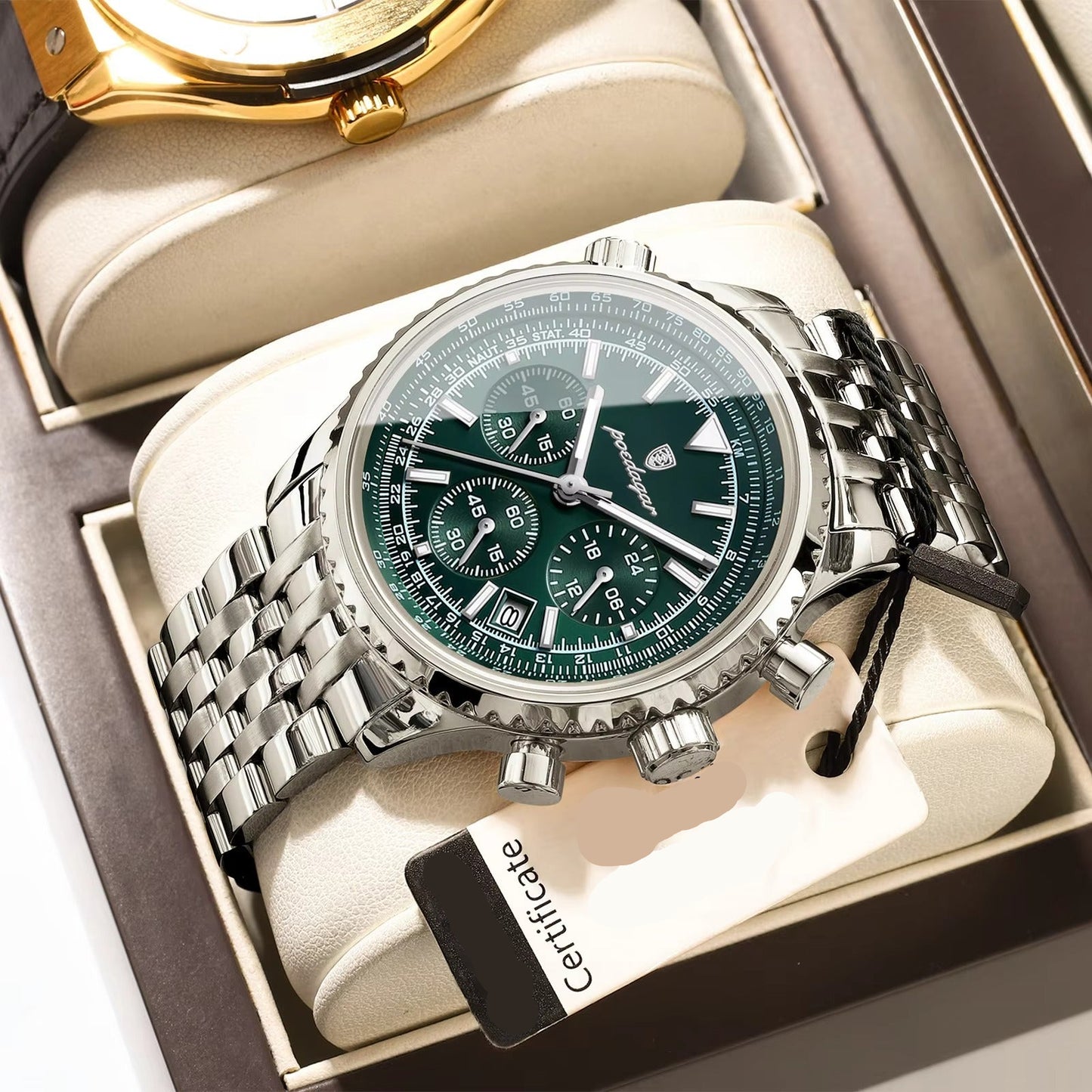 Edelstahl Armbanduhr "Orologio militare da uomo impermeabile no.4182" - PITANI