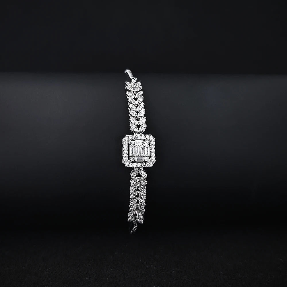 Edelstahl Glitzer Armband "Regalo di anniversario no.512" - PITANI