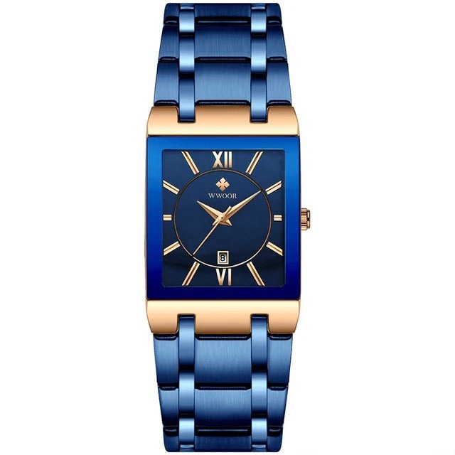Edelstahl Armbanduhr "Quadrato Di Lusso no.368" - PITANI