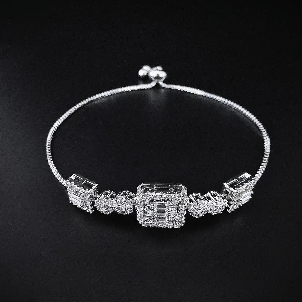 Edelstahl Glitzer Armband "Regalo di anniversario no.512" - PITANI
