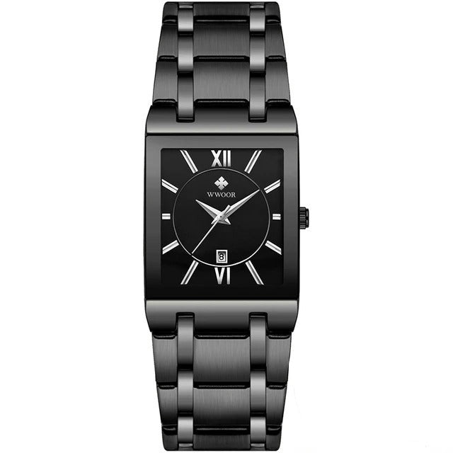 Edelstahl Armbanduhr "Quadrato Di Lusso no.368" - PITANI