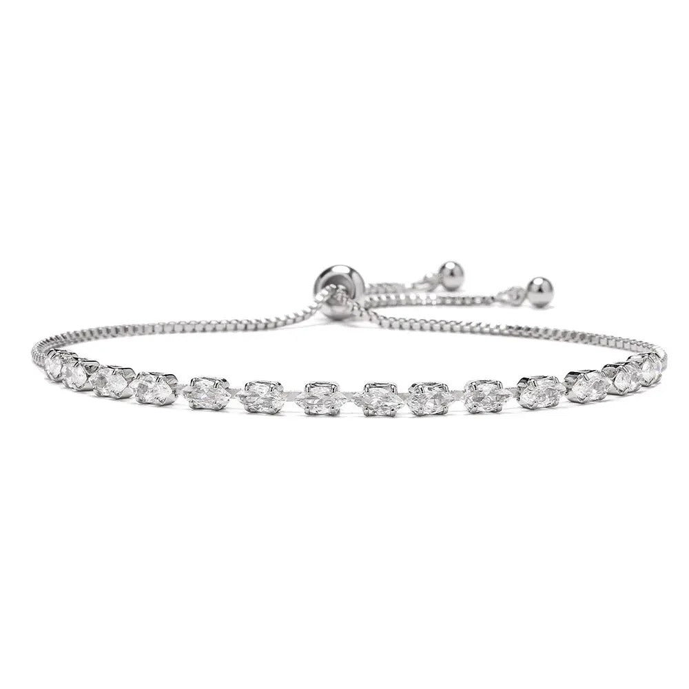 Edelstahl Glitzer Armband "Metallo di cristallo no.511" - PITANI