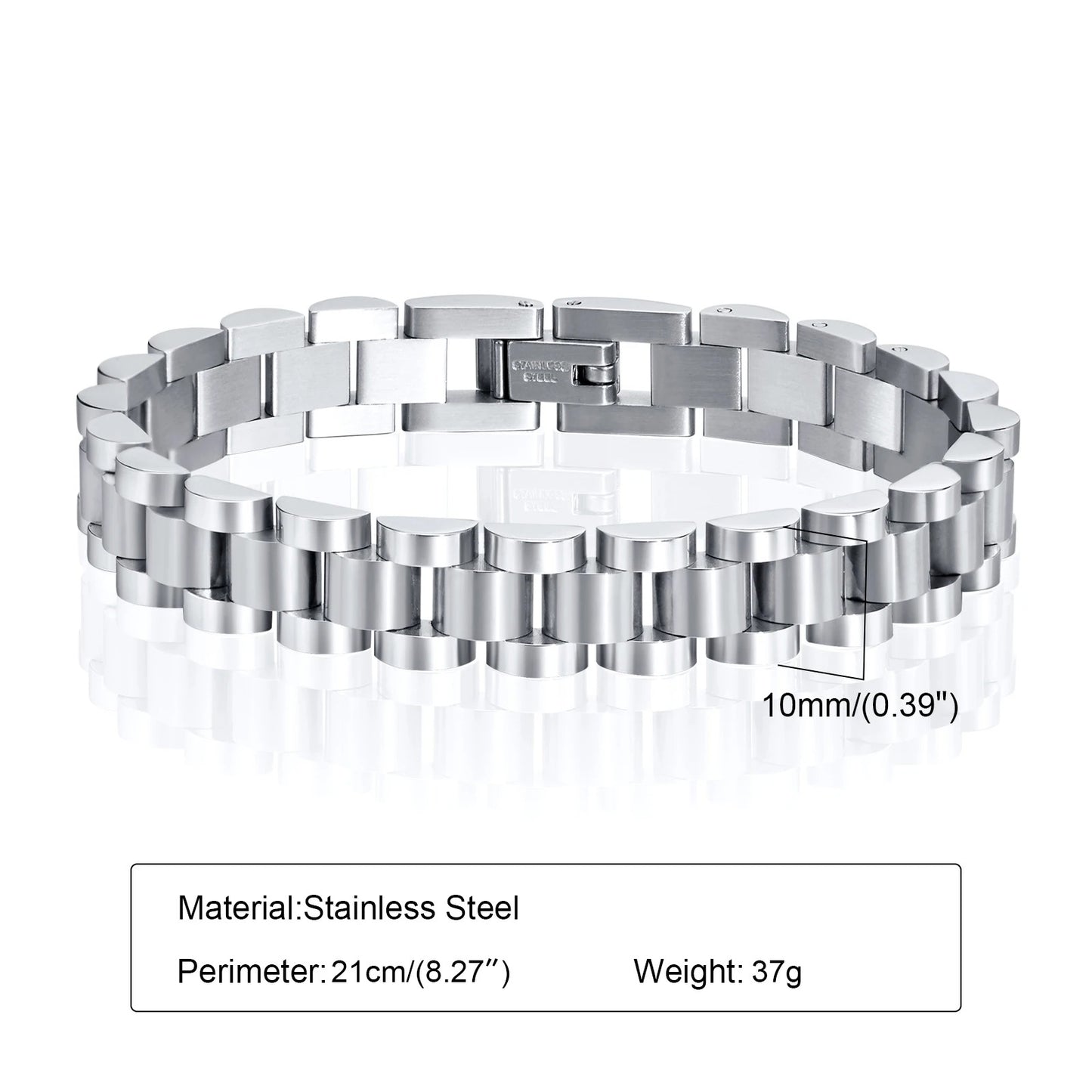 Klasisches Edelstahl Armband "Cinturino classico no.5221" - PITANI