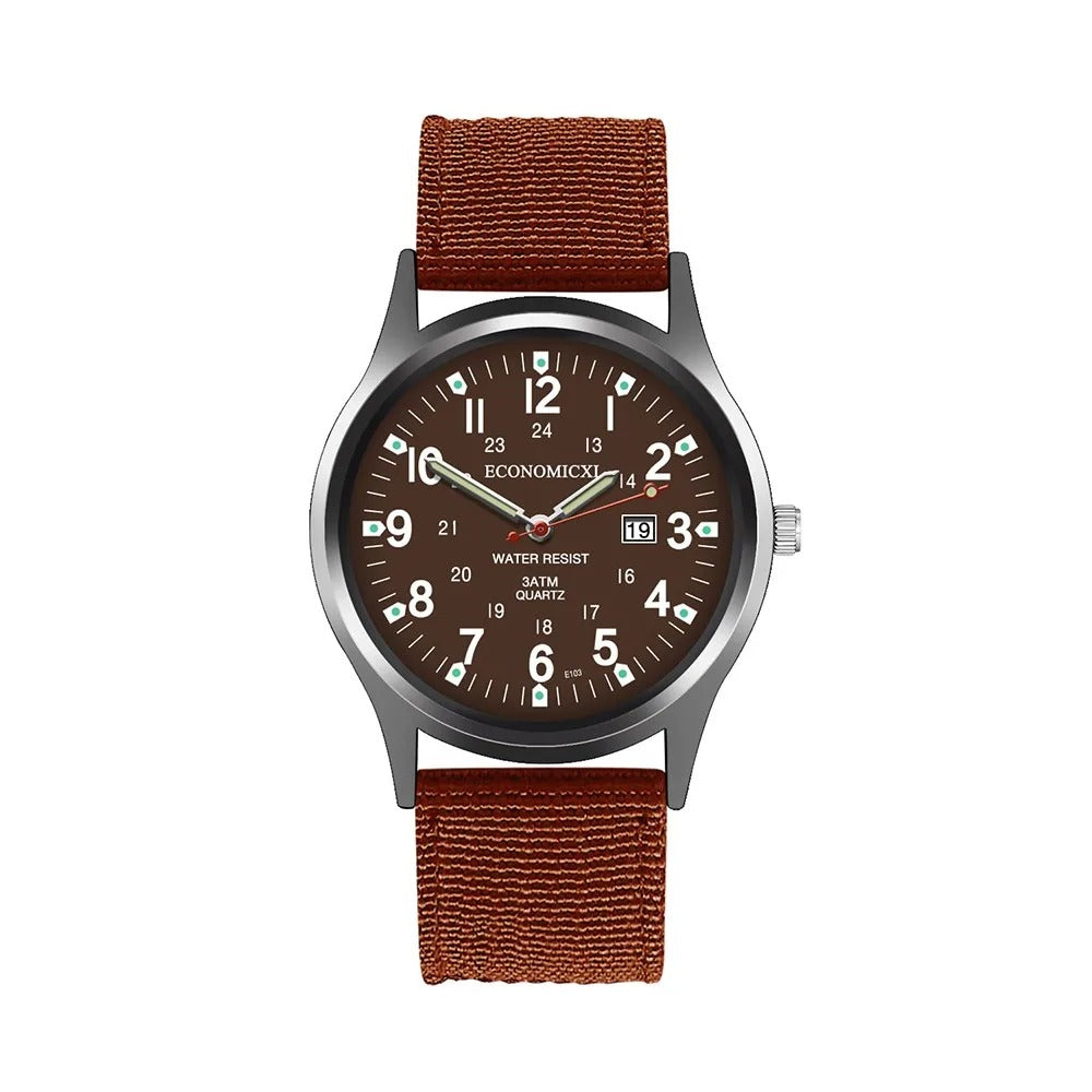 Stoff Armbanduhr "Verde Sportivo no. 480" - PITANI