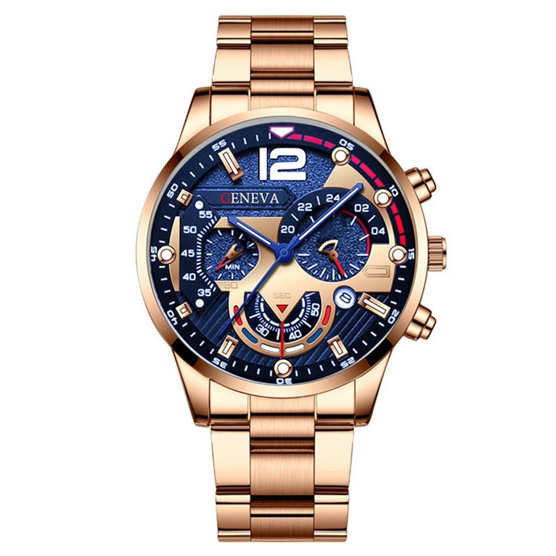 Edelstahl Armbanduhr "Sei Pin Creativi no.378" - PITANI