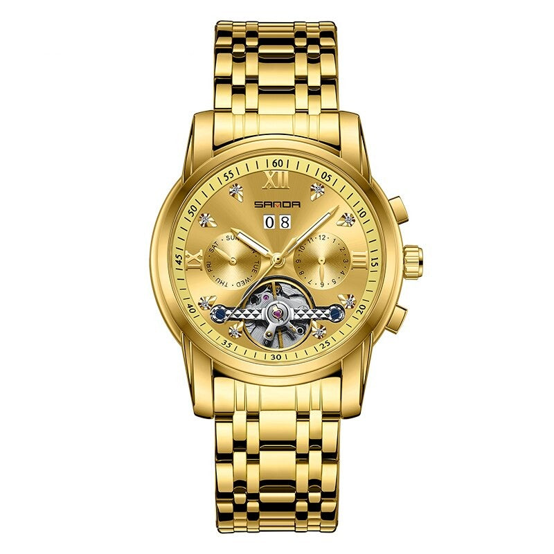 Edelstahl Automatik Armbanduhr "Pilanti no.425" - PITANI