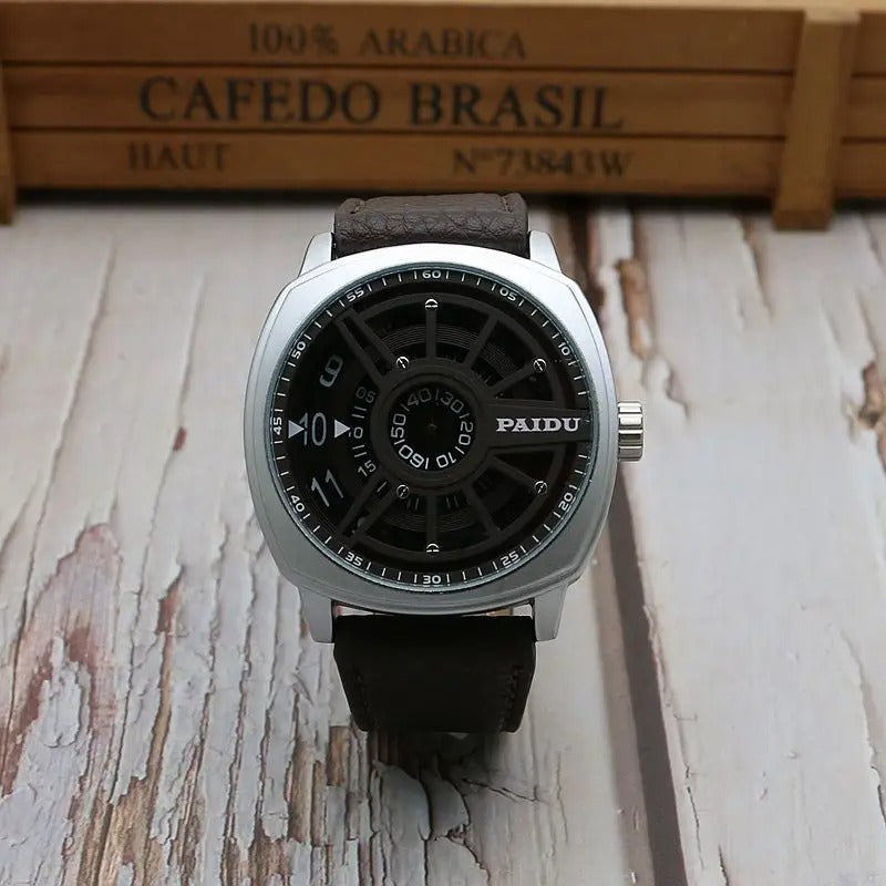 Leder Armbanduhr "Moda Creativa no.830" - PITANI