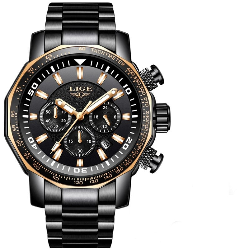 Edelstahl Armbanduhr "Grande no.302" - PITANI