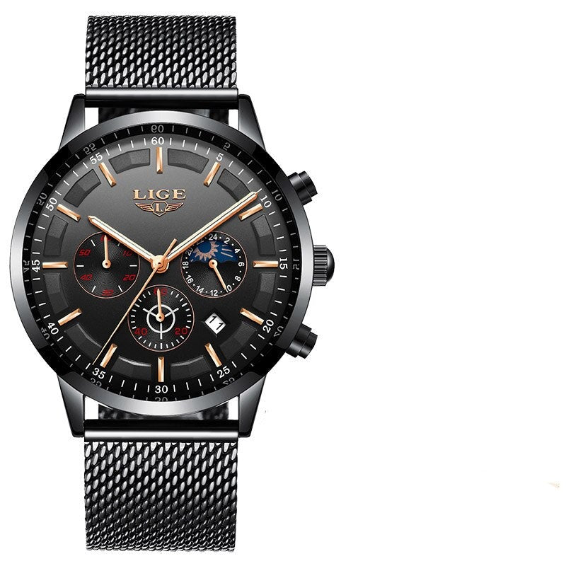Edelstahl Armbanduhr "Masculino Uomo no.323" - PITANI