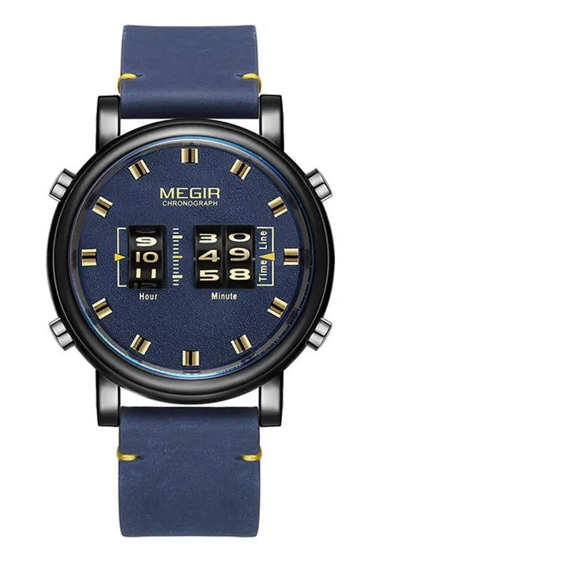 Mesh/Leder Armbanduhr "Orologio no.952" - PITANI