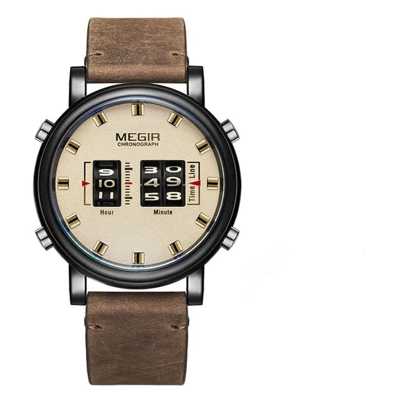 Mesh/Leder Armbanduhr "Orologio no.952" - PITANI