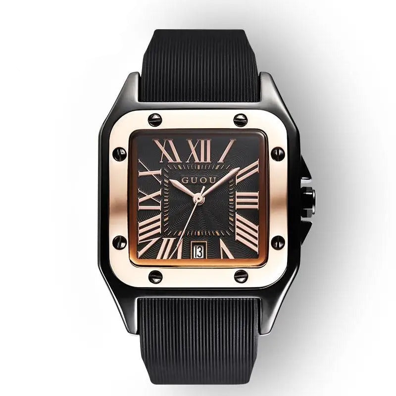 Silikon Armbanduhr "Orologio con numeri romani no.471" - PITANI
