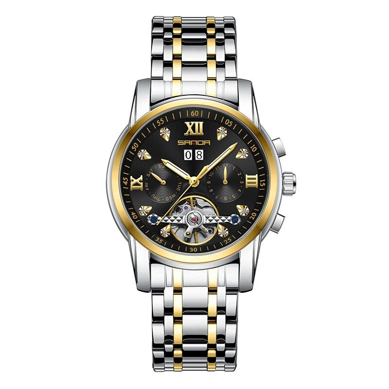 Edelstahl Automatik Armbanduhr "Pilanti no.425" - PITANI