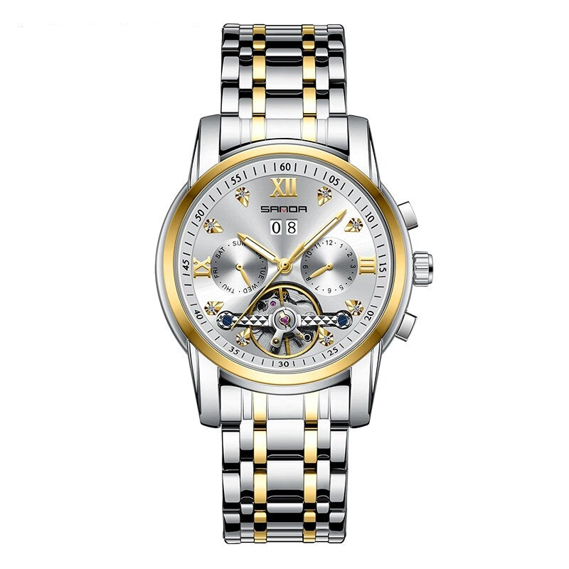 Edelstahl Automatik Armbanduhr "Pilanti no.425" - PITANI