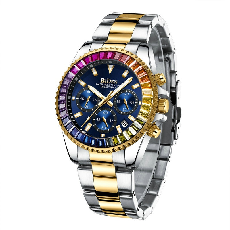 Edelstahl Armbanduhr "Orologi Colore di Brillante no.267" - PITANI