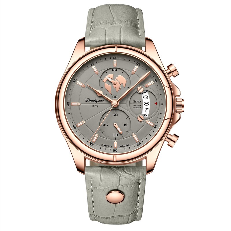 Edelstahl Armbanduhr "Acciaio Pieno no.260" - PITANI