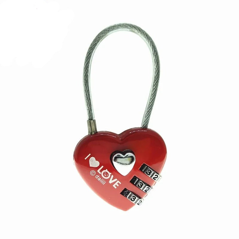 Liebesschloss mit Zahlencode "Nuovo stile no.929" - PITANI