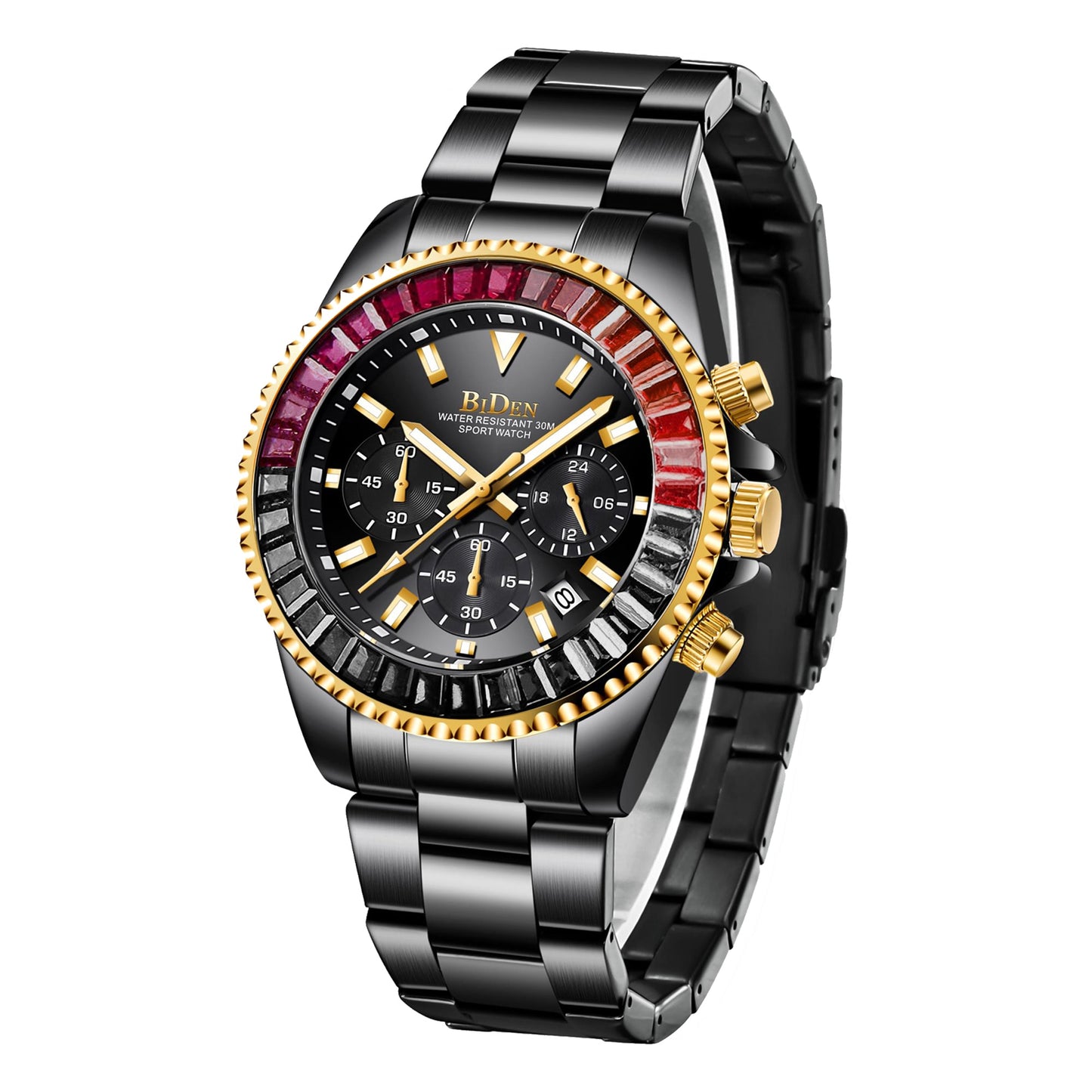 Edelstahl Armbanduhr "Orologi Colore di Brillante no.267" - PITANI