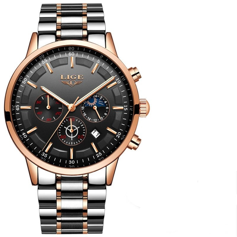 Edelstahl Armbanduhr "Masculino Uomo no.323" - PITANI