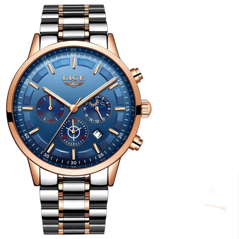 Edelstahl Armbanduhr "Masculino Uomo no.323" - PITANI
