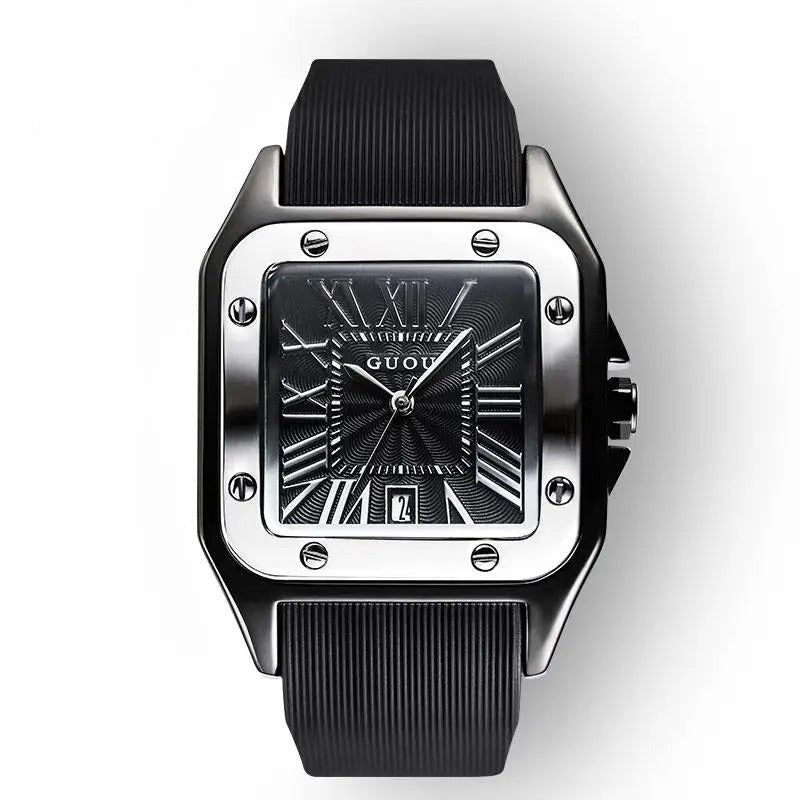 Silikon Armbanduhr "Orologio con numeri romani no.471" - PITANI
