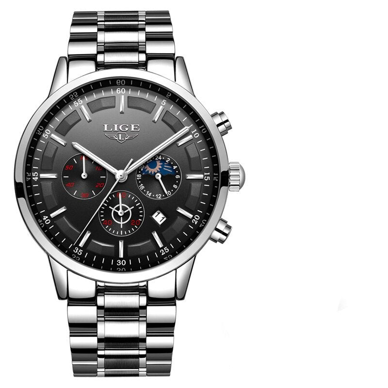 Edelstahl Armbanduhr "Masculino Uomo no.323" - PITANI