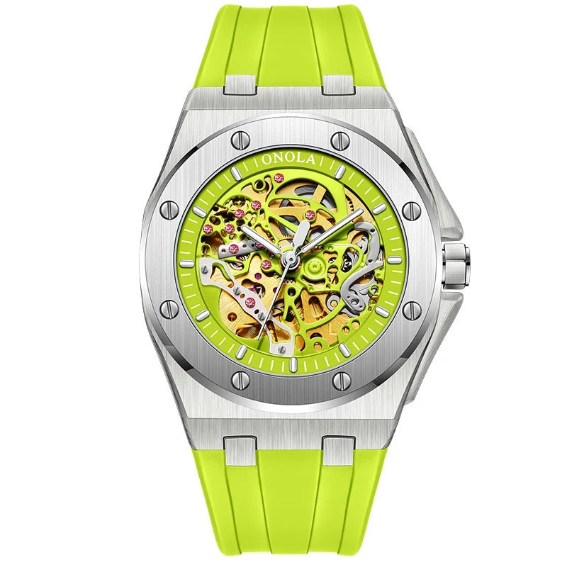 Automatik Silikon Armbanduhr "Lusare no.142" - PITANI