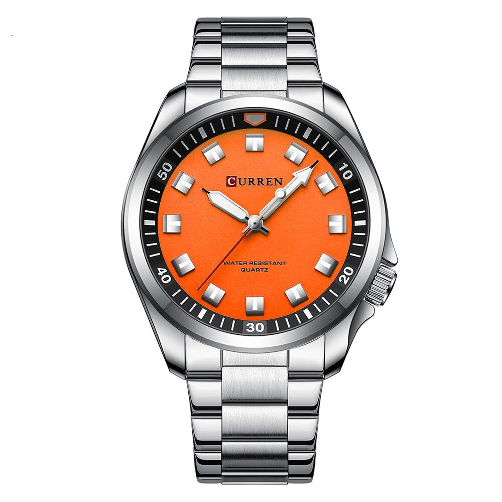 Edelstahl Armbanduhr "Vetro Zaffiro no.409" - PITANI