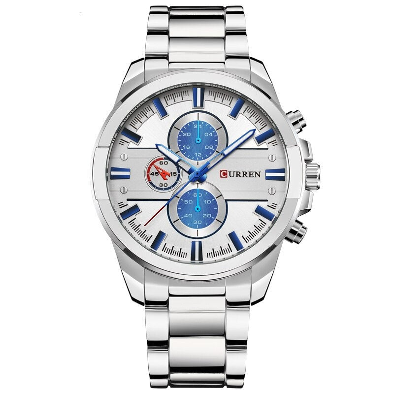 Edelstahl Armbanduhr "Uomo Casuale no.404" - PITANI