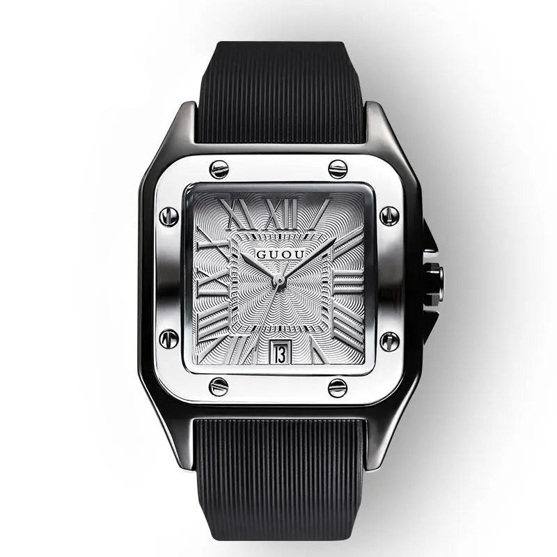 Silikon Armbanduhr "Orologio con numeri romani no.471" - PITANI