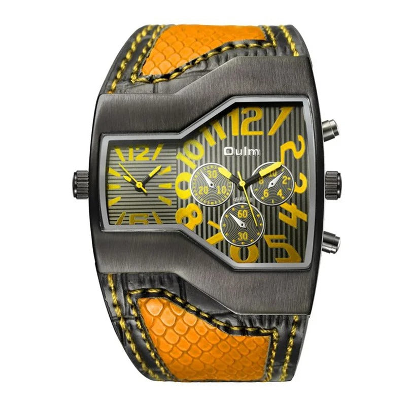 Leder Armbanduhr "All'aperto no.816" - PITANI