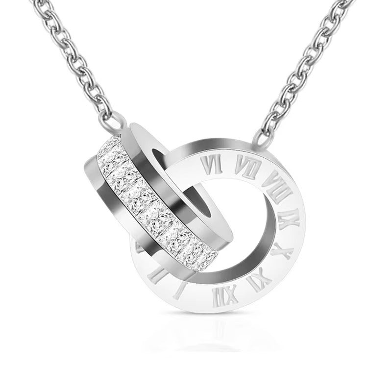 Edelstahl Halskette "Ciondolo con numeri no.4195" - PITANI
