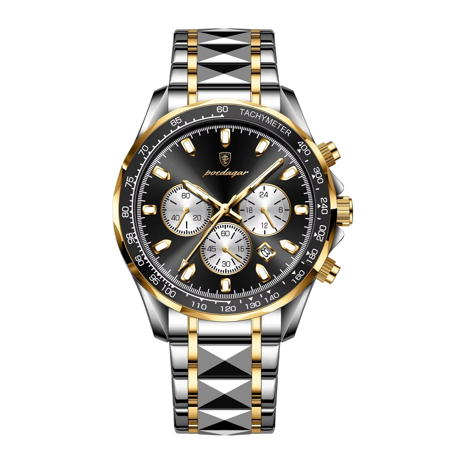 Edelstahl Armbanduhr "Orologio da uomo con orologio a lancetta no.4172" - PITANI