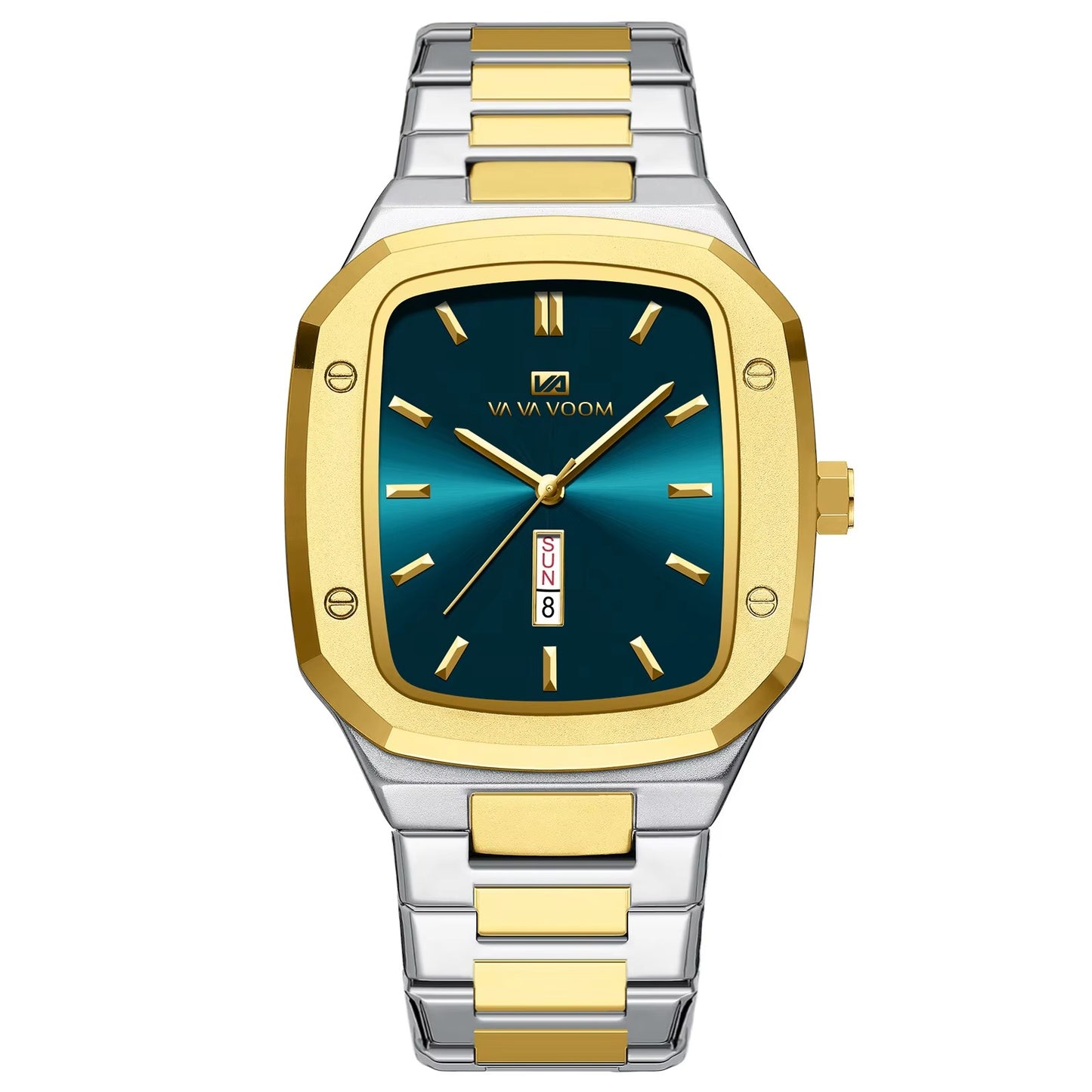 Edelstahl Armbanduhr in seltenen Farben "Calendario aziendale della moda no.4163" - PITANI