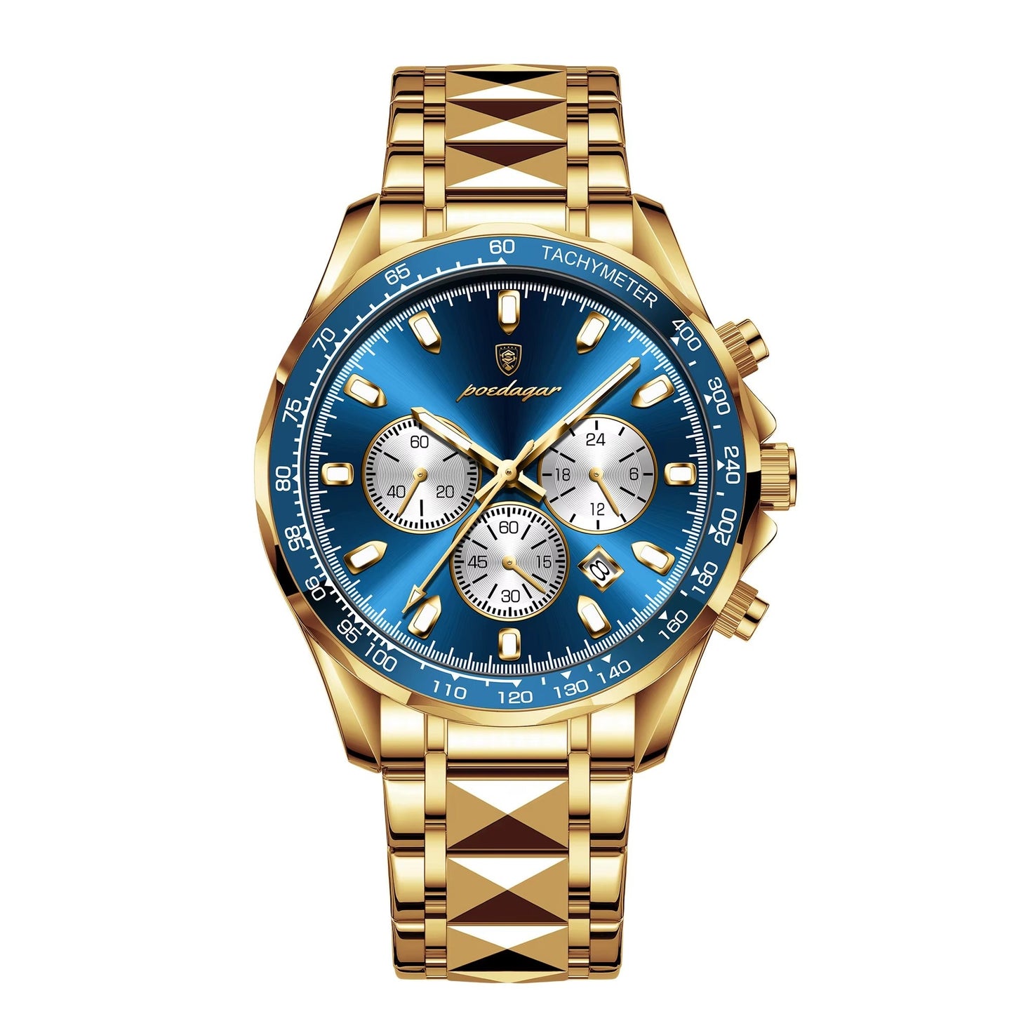 Edelstahl Armbanduhr "Orologio da uomo con orologio a lancetta no.4172" - PITANI